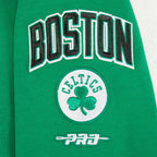 NBA BOSTON CELTICS RETRO CLASSIC CHANDAIL À CAPUCHON EN MOLLETON CÔTELÉ POUR FILLE JUNIOR (VERT KELLY)