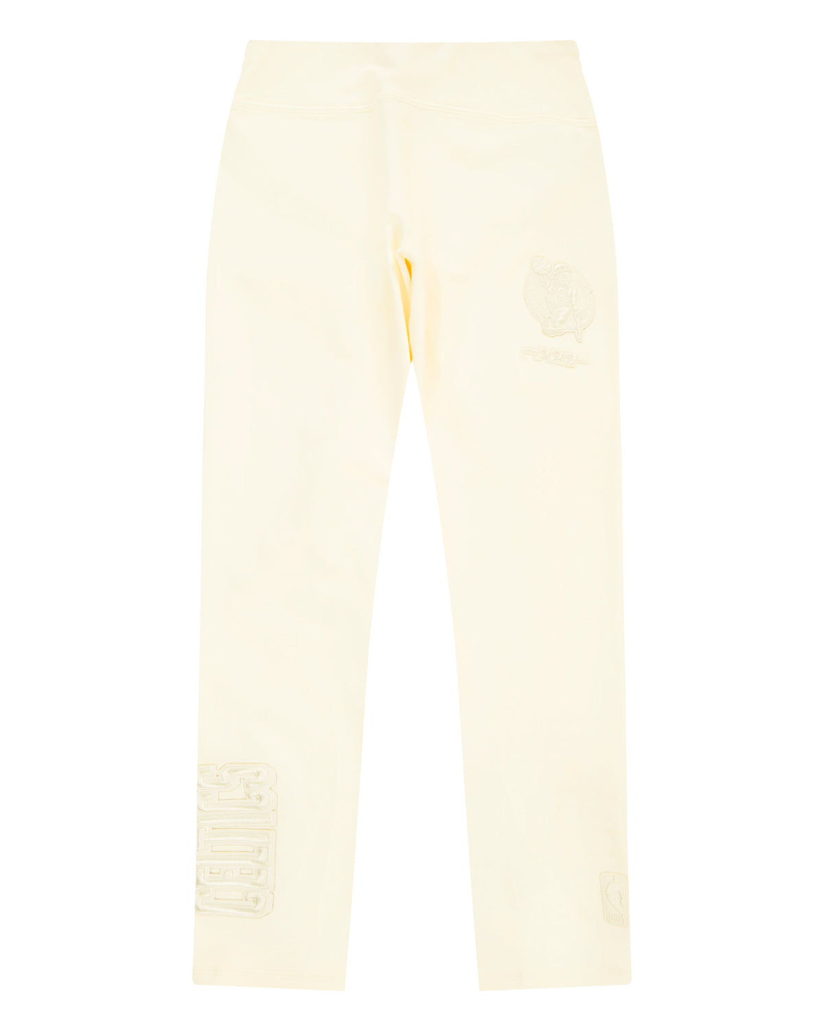 NBA BOSTON CELTICS NEUTRAL BIG GIRL'S LEGGING (EGGSHELL)