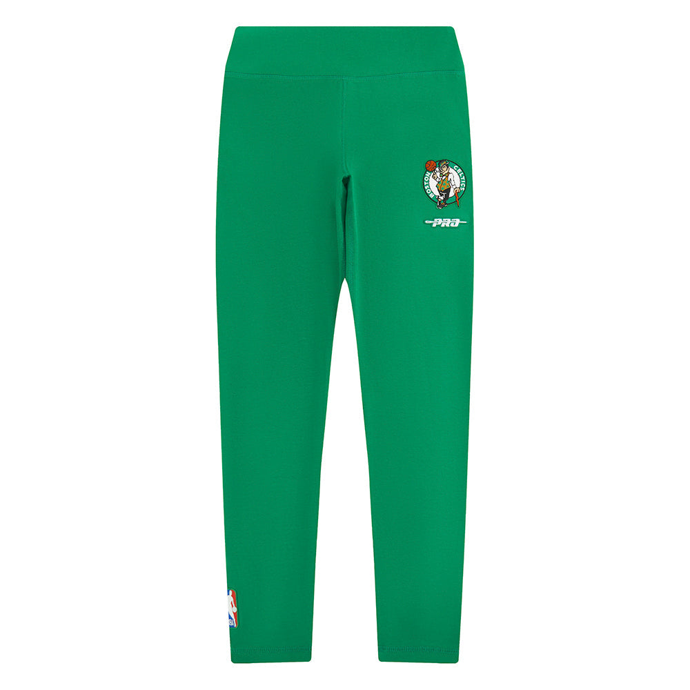 NBA BOSTON CELTICS RETRO CLASSIC BIG GIRL'S LEGGING (KELLY GREEN)