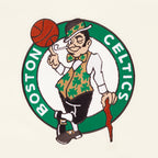 NBA BOSTON CELTICS RETRO CLASSICS CHANDAIL À CAPUCHON COURT POUR FEMME (COQUILLE D'ŒUF/VERT KELLY)