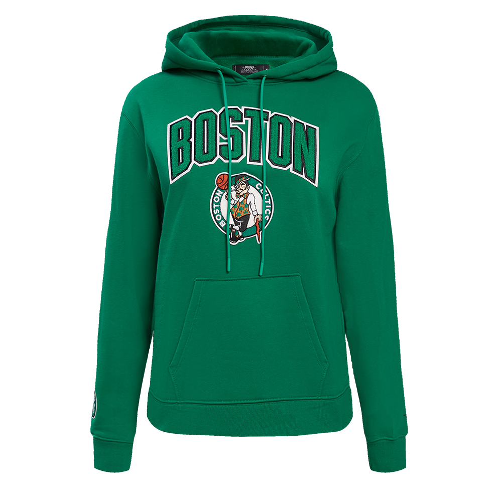 NBA BOSTON CELTICS CLASSIC CHANDAIL À CAPUCHON POUR FEMME (VERT KELLY)
