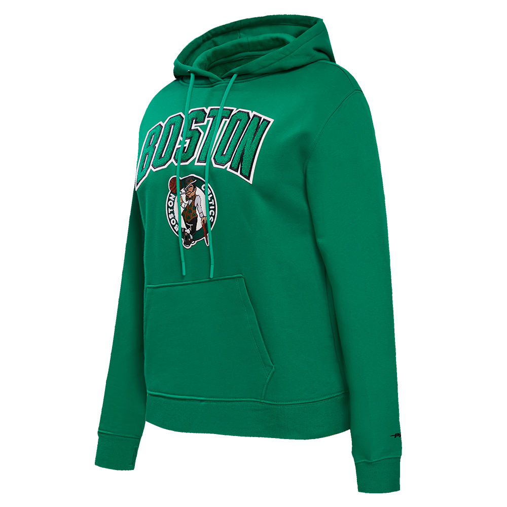 NBA BOSTON CELTICS CLASSIC CHANDAIL À CAPUCHON POUR FEMME (VERT KELLY)