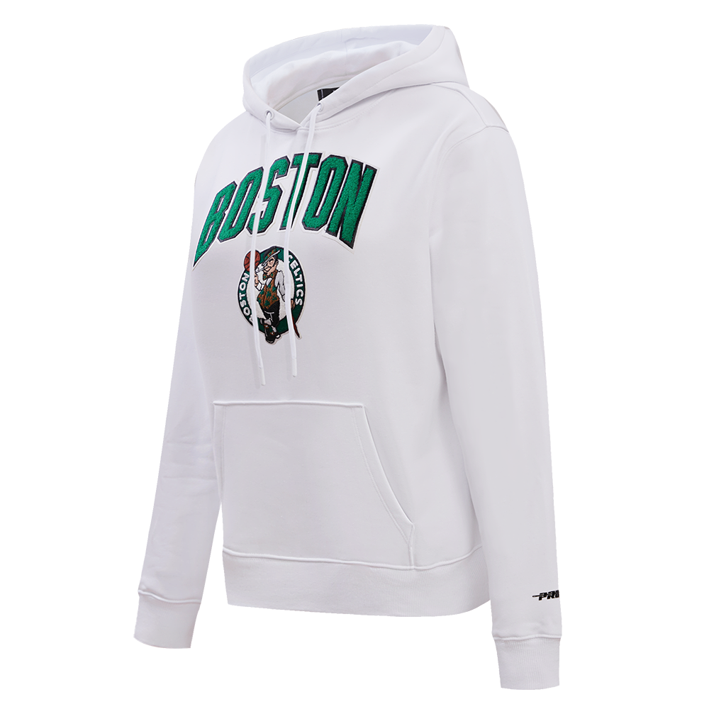 NBA BOSTON CELTICS CLASSIC WOMEN'S PULLOVER HOODIE (WHITE)