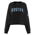 NBA BOSTON CELTICS VARSITY BLUES WOMEN'S CREWNECK (BLACK)
