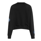 NBA BOSTON CELTICS VARSITY BLUES WOMEN'S CREWNECK (BLACK)