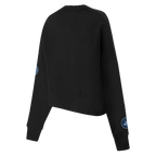 NBA BOSTON CELTICS VARSITY BLUES WOMEN'S CREWNECK (BLACK)