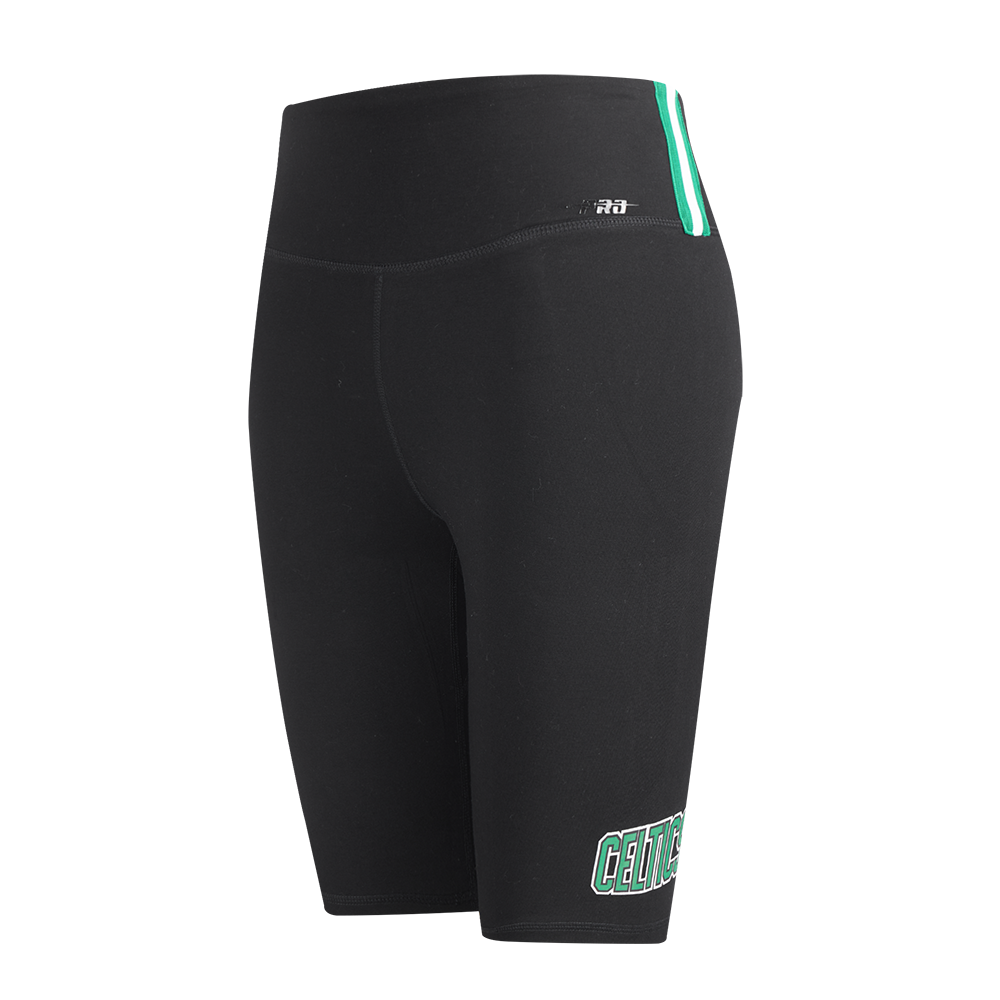 NBA BOSTON CELTICS CLASSIC WOMEN'S BIKE SHORT (BLACK)
