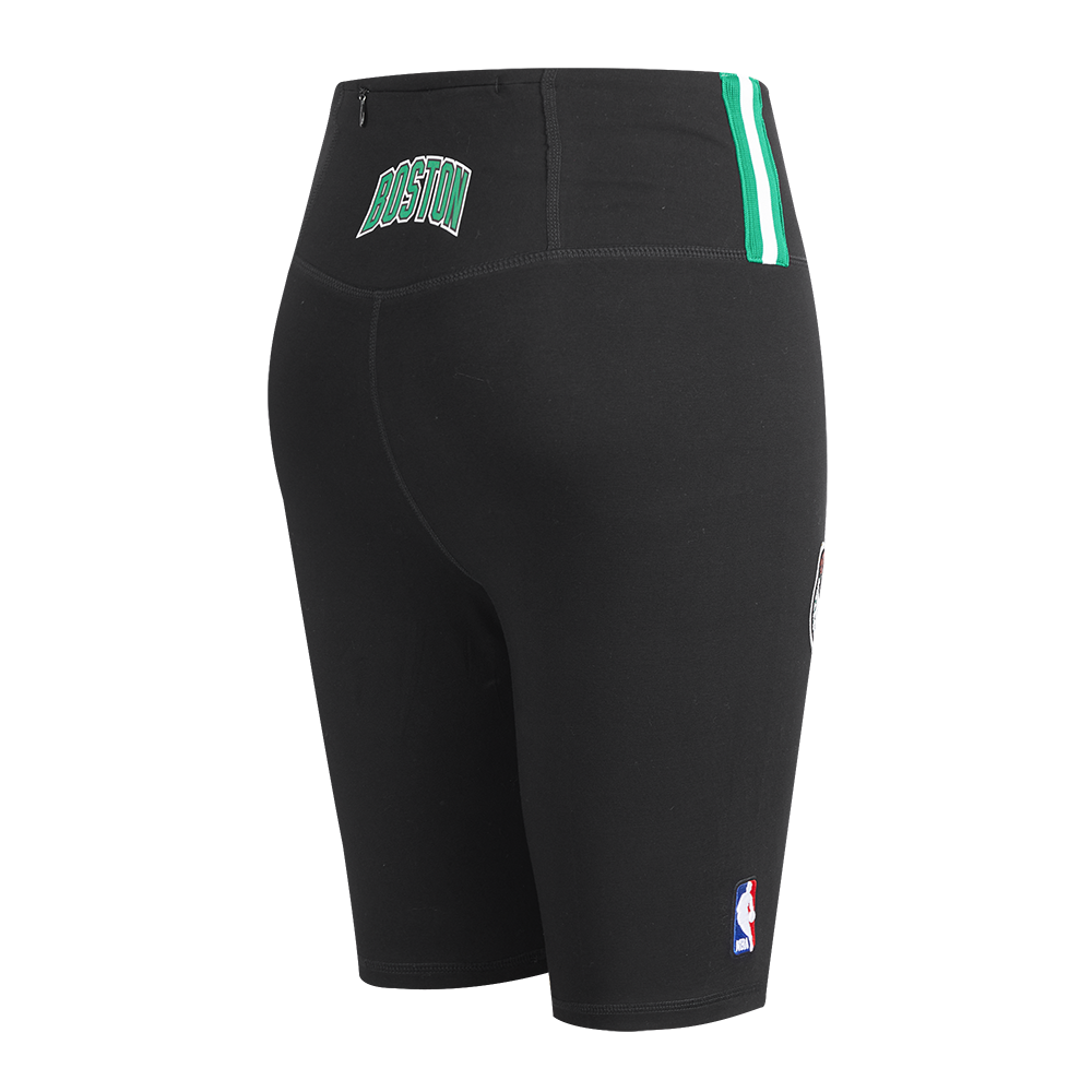 NBA BOSTON CELTICS CLASSIC WOMEN'S BIKE SHORT (BLACK)