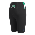 NBA BOSTON CELTICS CLASSIC WOMEN'S BIKE SHORT (BLACK)