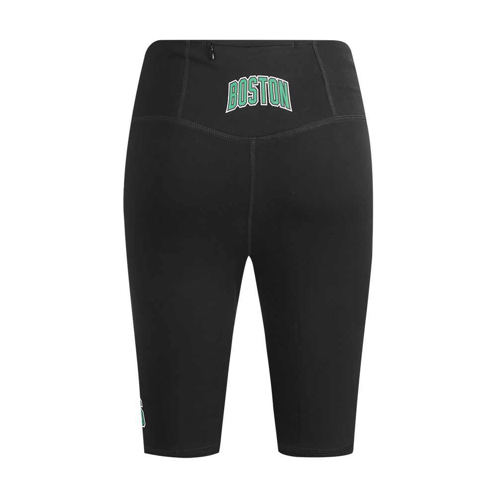 NBA BOSTON CELTICS CLASSIC WOMEN'S BIKE SHORT (BLACK)