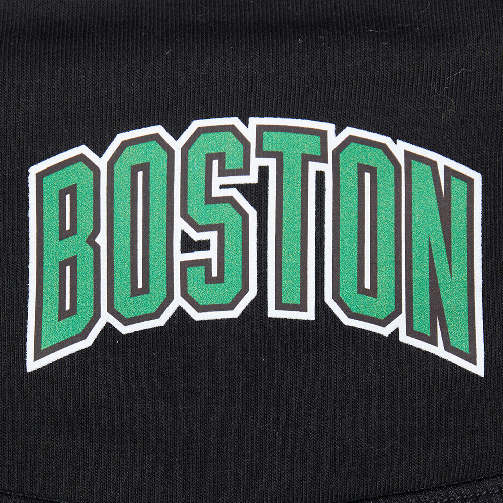 NBA BOSTON CELTICS CLASSIC WOMEN'S BIKE SHORT (BLACK)