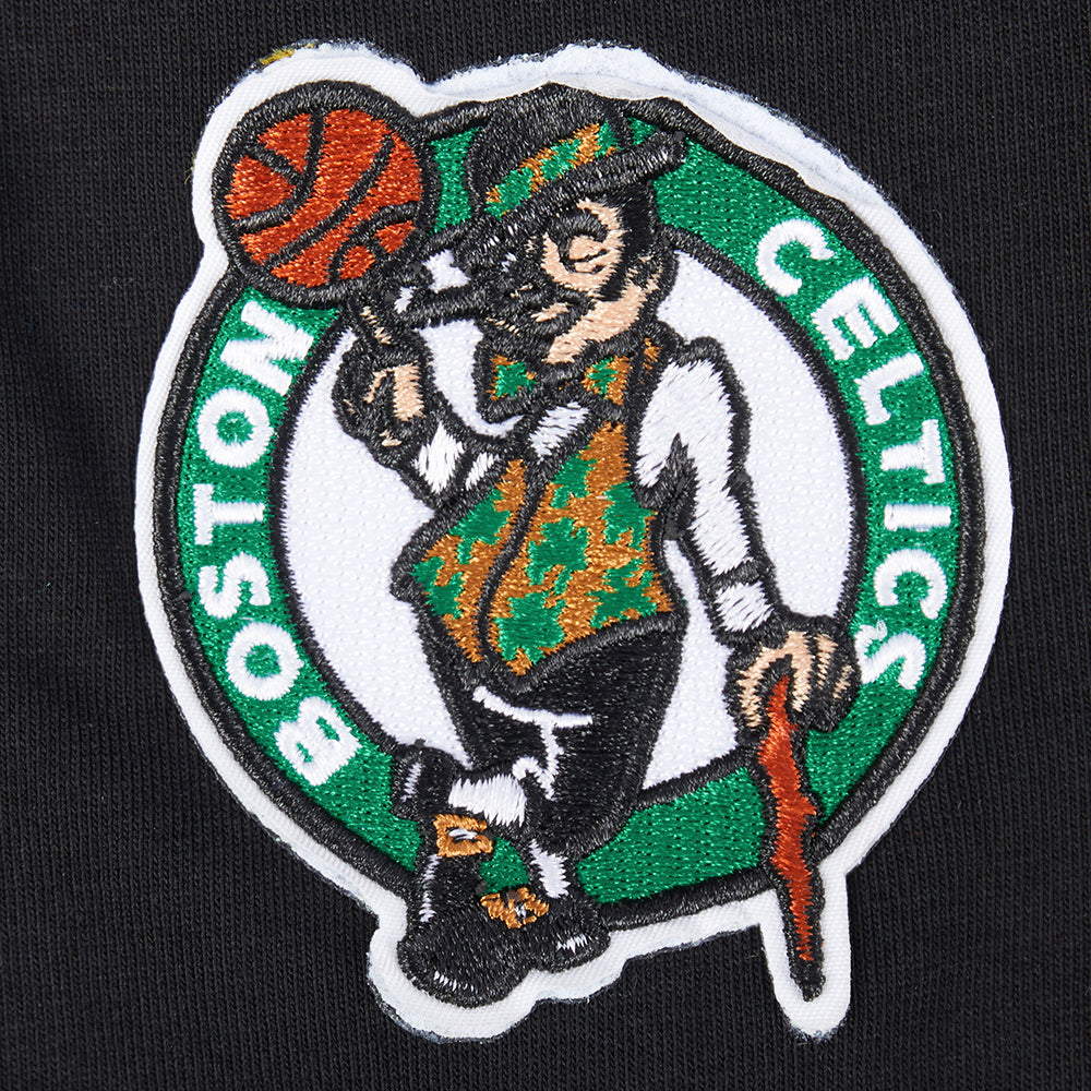 NBA BOSTON CELTICS CLASSIC WOMEN'S BIKE SHORT (BLACK)