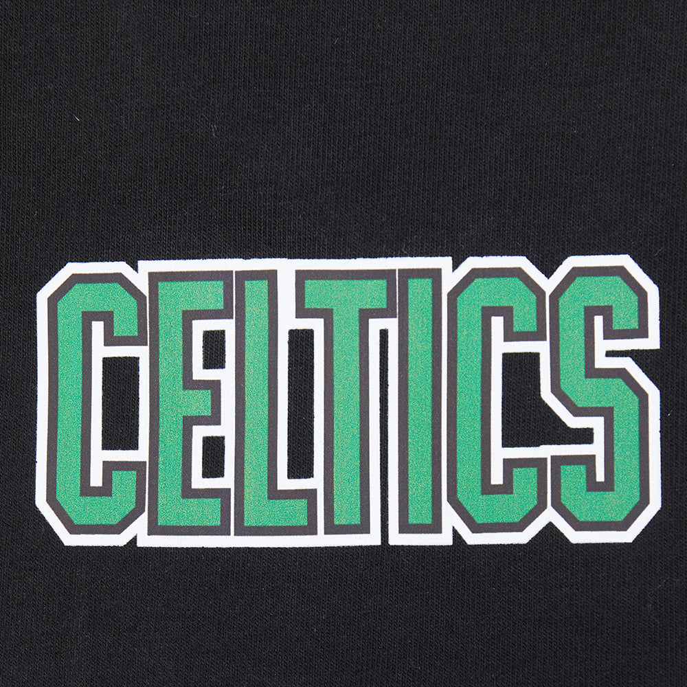 NBA BOSTON CELTICS CLASSIC WOMEN'S BIKE SHORT (BLACK)