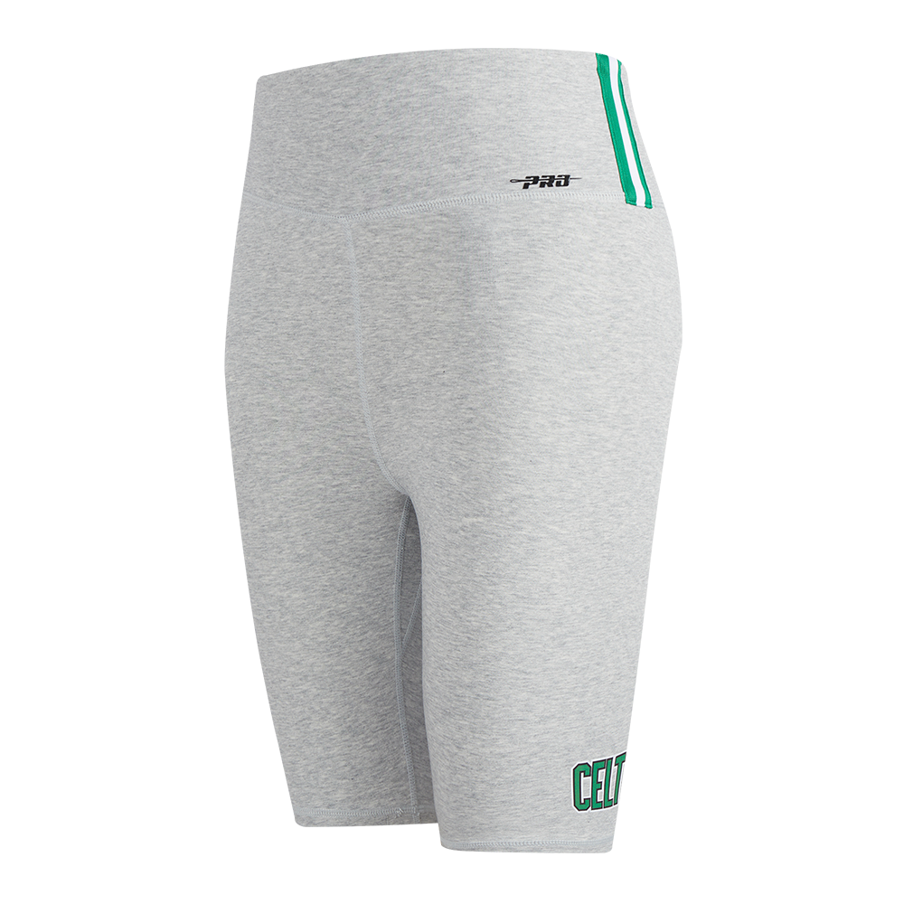 NBA BOSTON CELTICS CLASSIC WOMEN'S BIKE SHORT (HEATHER GREY)