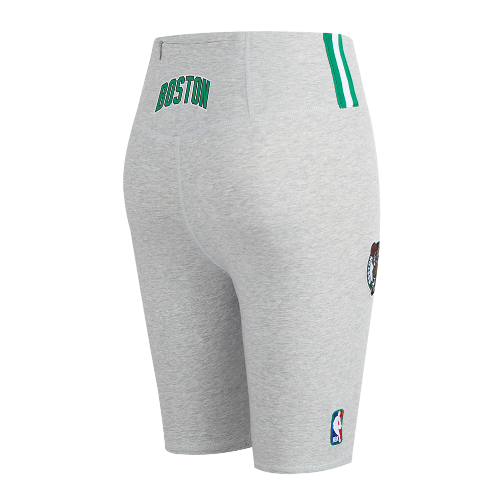 NBA BOSTON CELTICS CLASSIC WOMEN'S BIKE SHORT (HEATHER GREY)