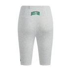 NBA BOSTON CELTICS CLASSIC WOMEN'S BIKE SHORT (HEATHER GREY)