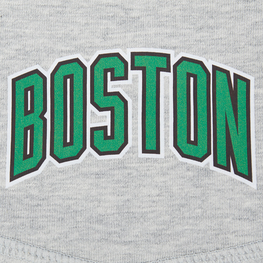 NBA BOSTON CELTICS CLASSIC WOMEN'S BIKE SHORT (HEATHER GREY)