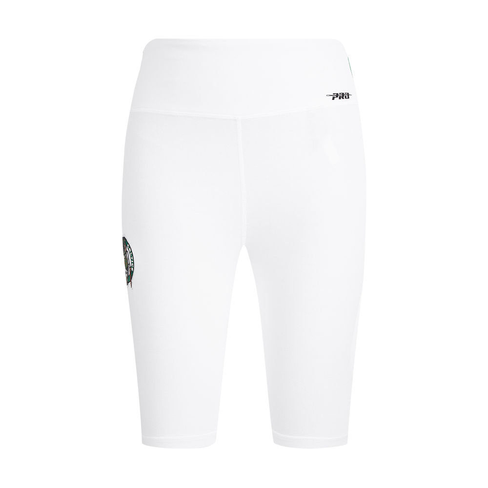 NBA BOSTON CELTICS CLASSIC WOMEN'S BIKE SHORT (WHITE)