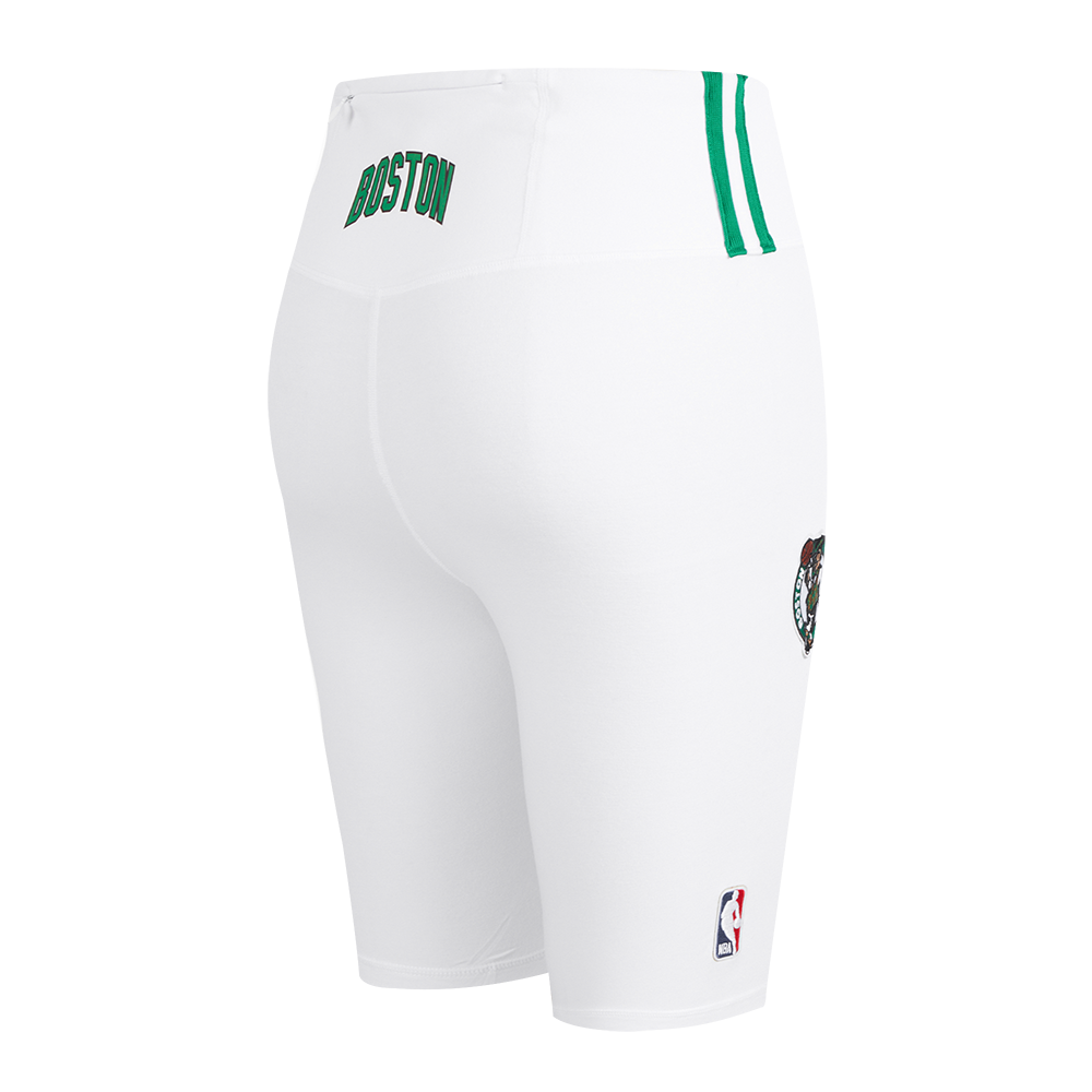NBA BOSTON CELTICS CLASSIC WOMEN'S BIKE SHORT (WHITE)