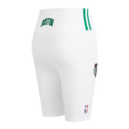 NBA BOSTON CELTICS CLASSIC WOMEN'S BIKE SHORT (WHITE)