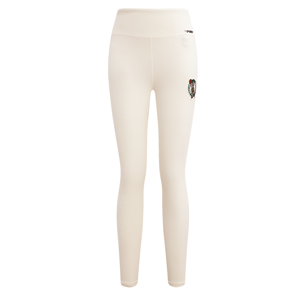 NBA BOSTON CELTICS RETRO CLASSIC WOMEN'S JERSEY LEGGING (EGGSHELL)
