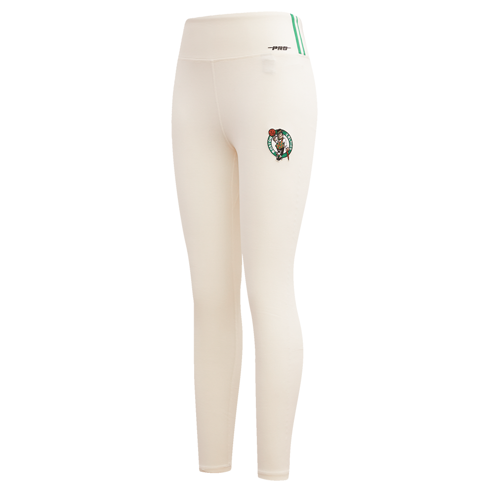 NBA BOSTON CELTICS RETRO CLASSIC WOMEN'S JERSEY LEGGING (EGGSHELL)