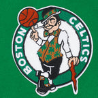NBA BOSTON CELTICS SCRIPT TAIL WOMEN'S WOOL VARSITY JACKET (KELLY GREEN/ WHITE)