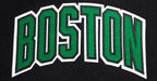 NBA BOSTON CELTICS CLASSIC BLOUSON COLLÉGIAL EN LAINE POUR FEMME (NOIR/BLANC)