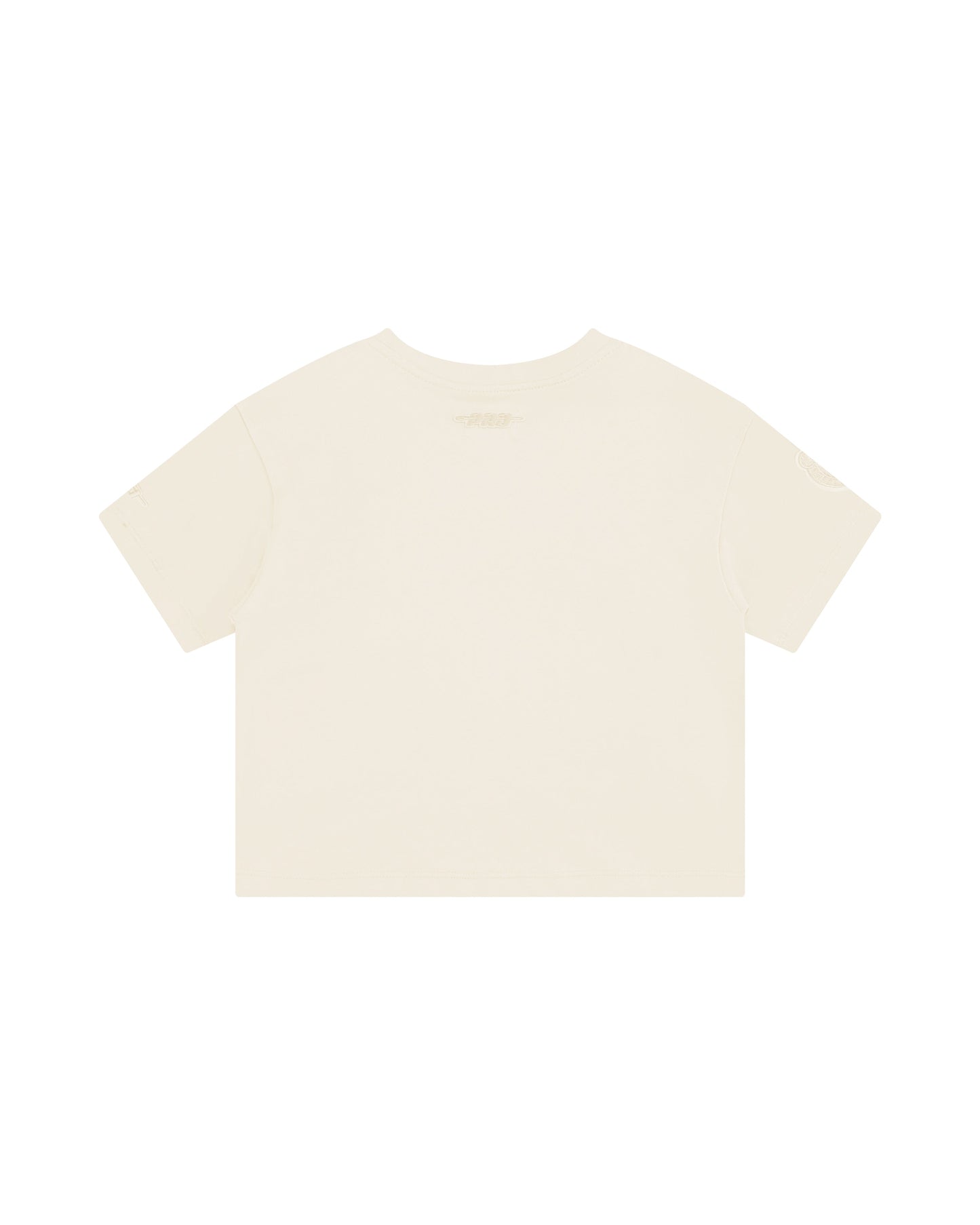 NBA BOSTON CELTICS NEUTRAL LITTLE GIRLS SHORT SLEEVE BOXY TEE (EGGSHELL)