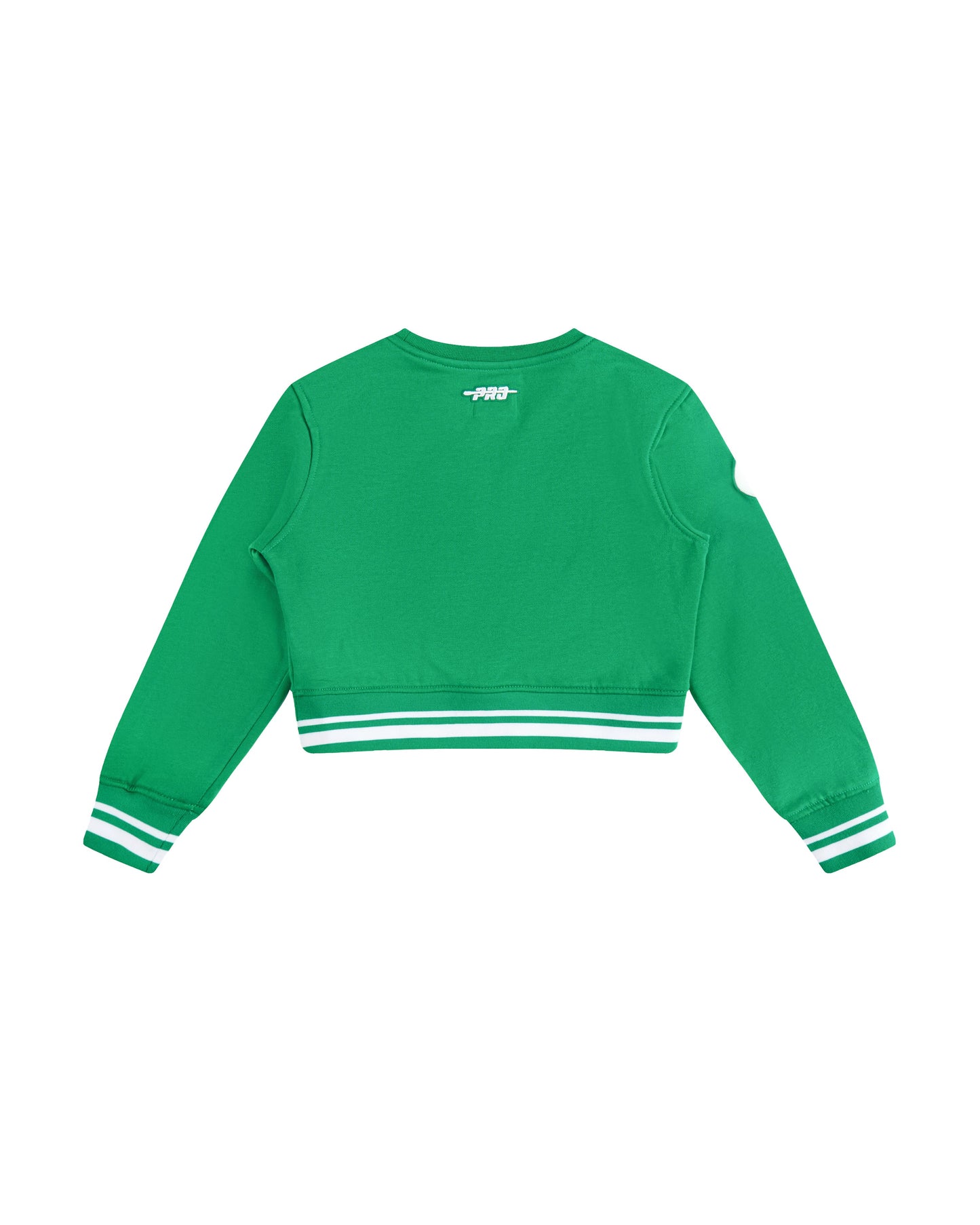NBA BOSTON CELTICS RETRO CLASSIC LITTLE GIRLS  RIB FLEECE CREWNECK (KELLY GREEN)