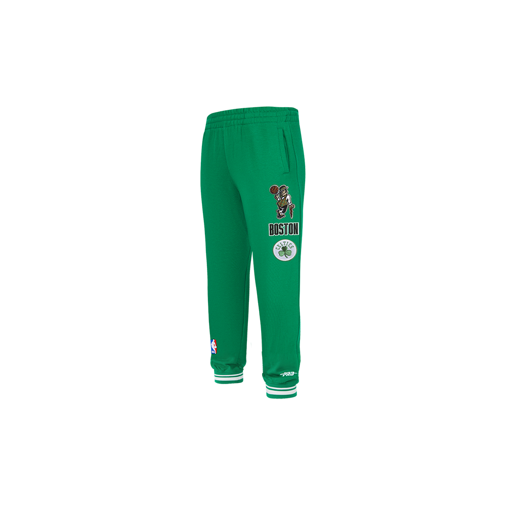 NBA BOSTON CELTICS RETRO CLASSIC TODDLER BOY'S RIB SWEATPANT (KELLY GREEN)