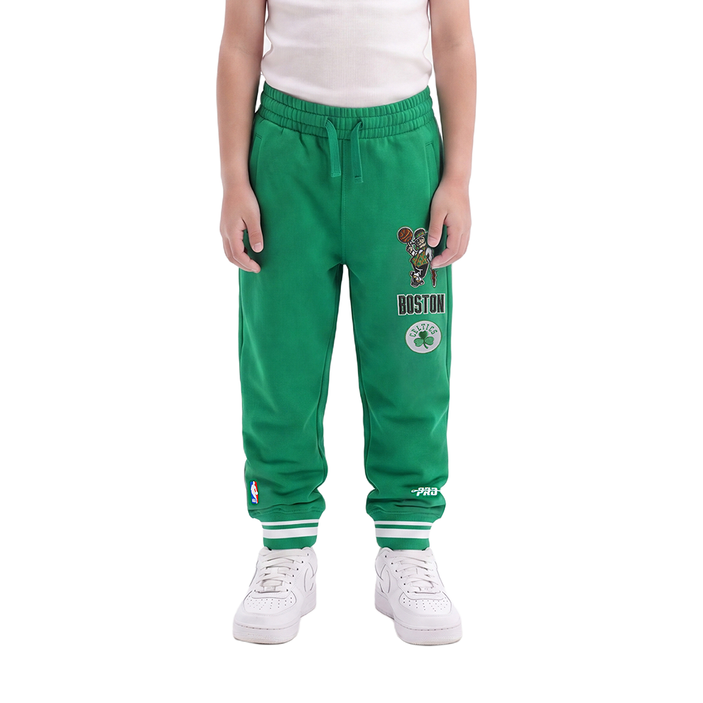 NBA BOSTON CELTICS RETRO CLASSIC TODDLER BOY'S RIB SWEATPANT (KELLY GREEN)