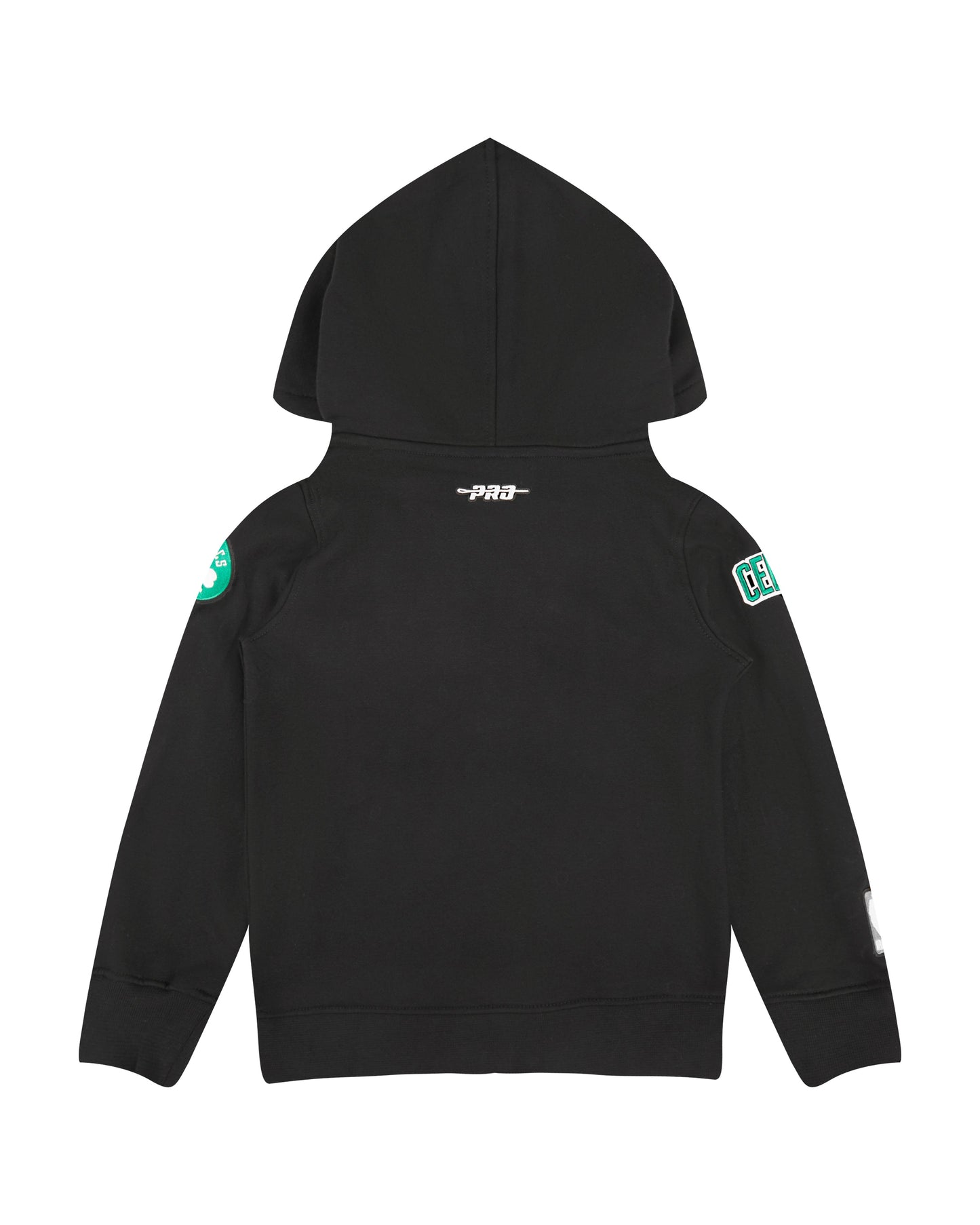 NBA BOSTON CELTICS CLASSIC TODDLER BOYS FLEECE PULLOVER HOODIE (BLACK)