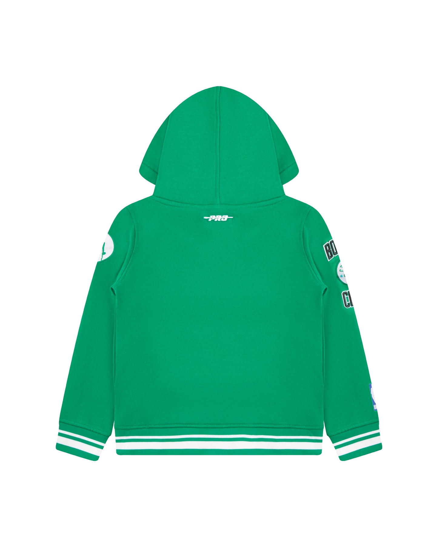 NBA BOSTON CELTICS RETRO CLASSIC TODDLER BOYS RIB FLEECE PULLOVER HOODIE (KELLY GREEN)