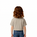 NBA BOSTON CELTICS NEUTRAL T-SHIRT À MANCHES COURTES ET À COUPE CARRÉE POUR FILLE BAMBIN (TAUPE)