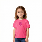 NBA BOSTON CELTICS T-SHIRT TRIPLE ROSE À MANCHES COURTES ET À COUPE AJUSTÉE POUR FILLE BAMBIN (VIOLET BETTERAVE)