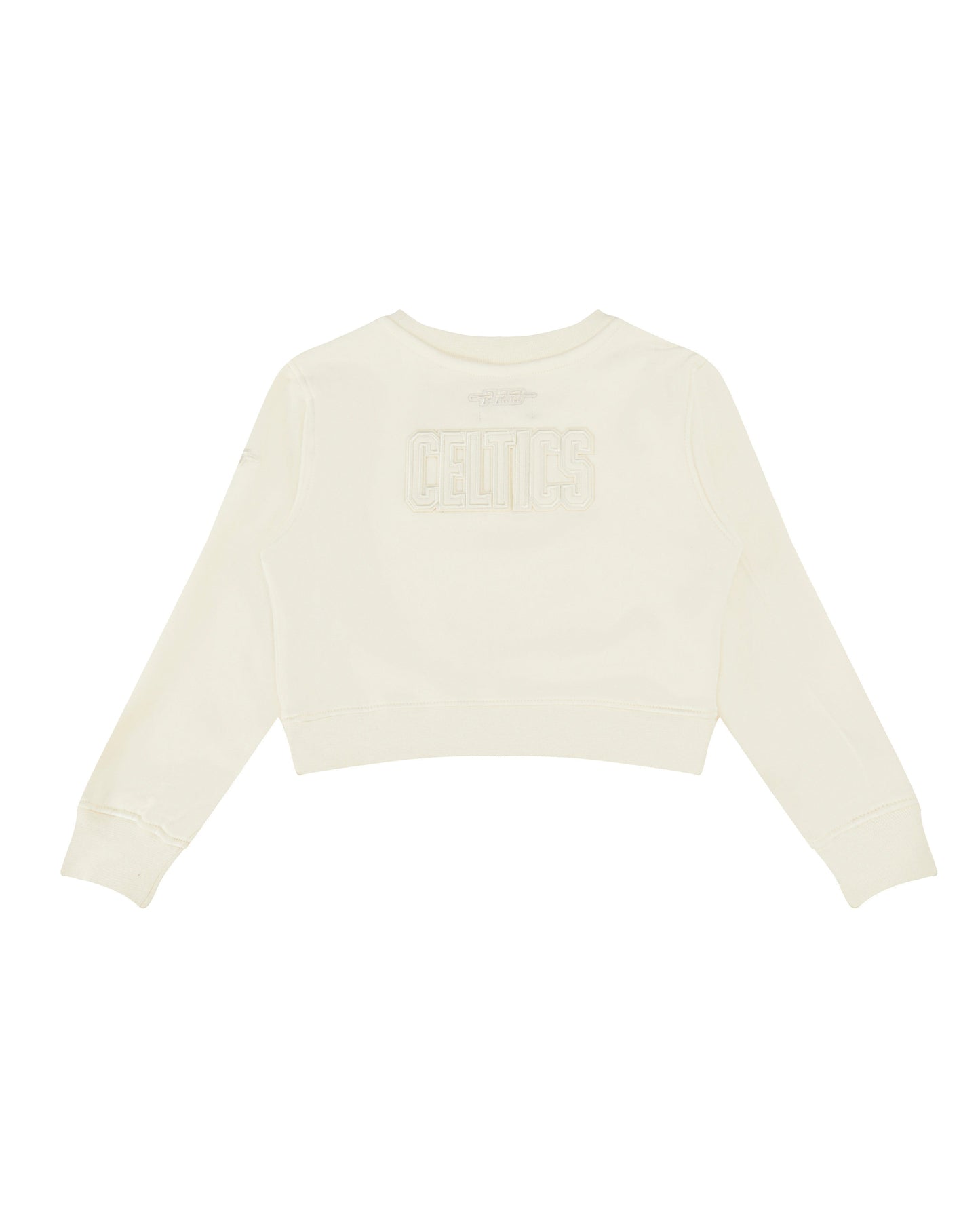 NBA BOSTON CELTICS NEUTRAL TODDLER GIRLS FLEECE CREWNECK (EGGSHELL)