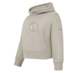 NBA BOSTON CELTICS NEUTRAL TODDLER GIRL'S FLC PO HOODIE (TAUPE)