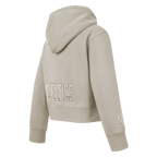 NBA BOSTON CELTICS NEUTRAL TODDLER GIRL'S FLC PO HOODIE (TAUPE)