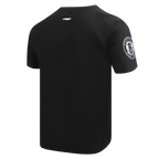 NBA BROOKLYN NETS SCRIPT TAIL MEN'S   TEE (BLACK)