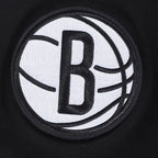 NBA BROOKLYN NETS UNDER THE LIGHTS MEN'S SINGLE JERSEY TEE (BLACK)