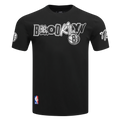NBA BROOKLYN NETS CITY RANSOM T-SHIRT EN JERSEY SIMPLE POUR HOMME (NOIR)