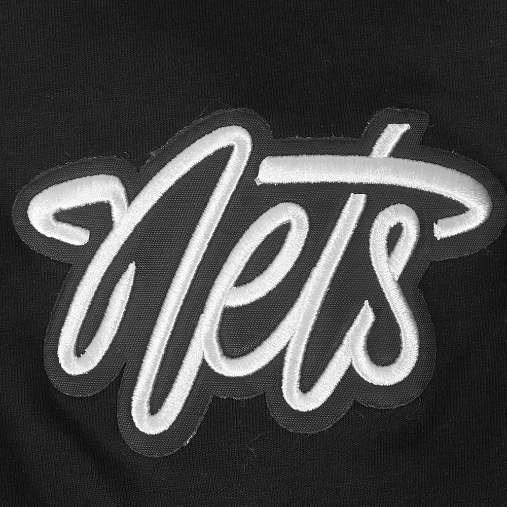 NBA BROOKLYN NETS CITY RANSOM T-SHIRT EN JERSEY SIMPLE POUR HOMME (NOIR)