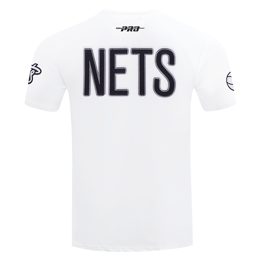 NBA BROOKLYN NETS CITY RANSOM MEN'S SINGLE JERSEY TEE (WHITE)