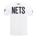 NBA BROOKLYN NETS CITY RANSOM MEN'S SINGLE JERSEY TEE (WHITE)