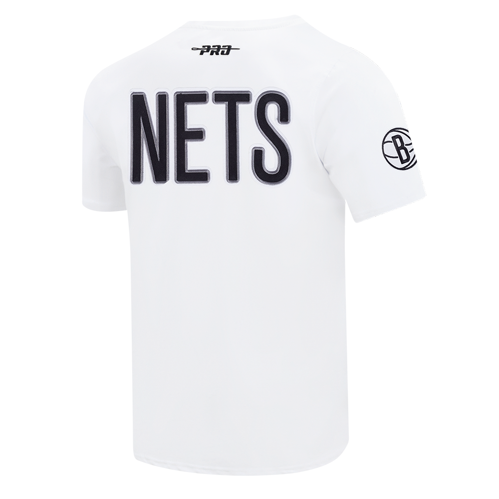 NBA BROOKLYN NETS CITY RANSOM MEN'S SINGLE JERSEY TEE (WHITE)