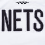 NBA BROOKLYN NETS CITY RANSOM MEN'S SINGLE JERSEY TEE (WHITE)