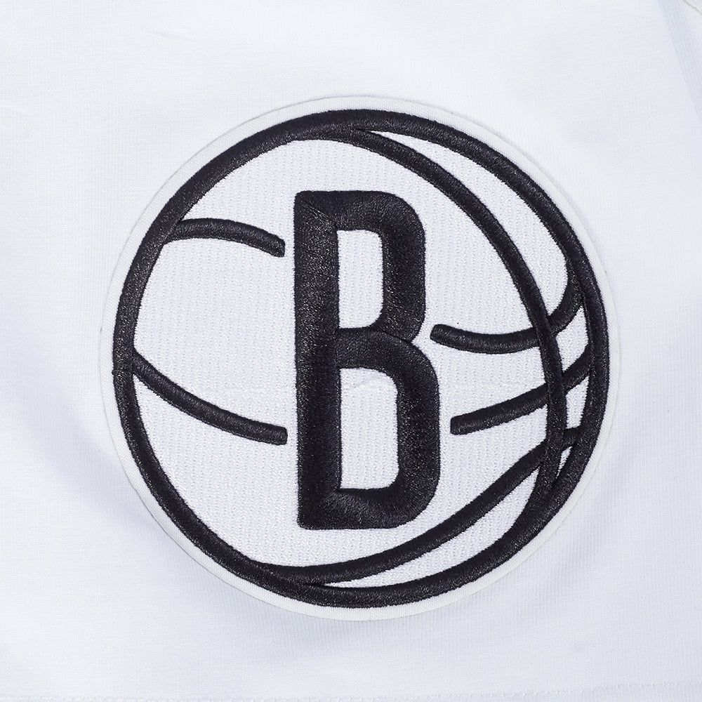 NBA BROOKLYN NETS CITY RANSOM MEN'S SINGLE JERSEY TEE (WHITE)