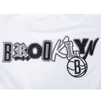 NBA BROOKLYN NETS CITY RANSOM MEN'S SINGLE JERSEY TEE (WHITE)