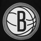 NBA BROOKLYN NETS DIY PICK STITCH T-SHIRT EN JERSEY SIMPLE POUR HOMME (NOIR)